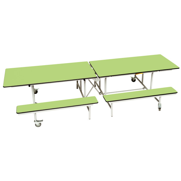 Rectangular Mobile Folding Bench Unit